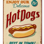 Lg Sign-Hot Dogs